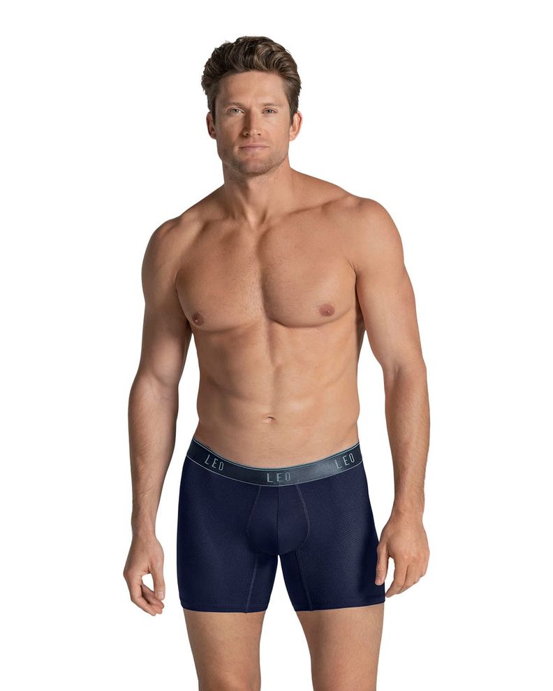 Ropa Interior Masculina Boxer Largo 033300N Azul-0
