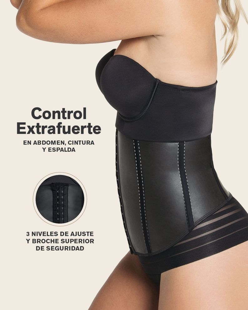 Faja Cinturilla Control Extra Fuerte 015791 Negro-2