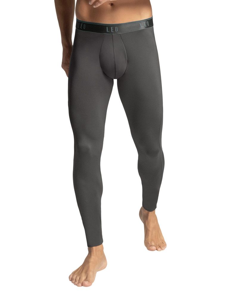 Ropa Interior Masculina Boxer Largo 033314 Gris-0