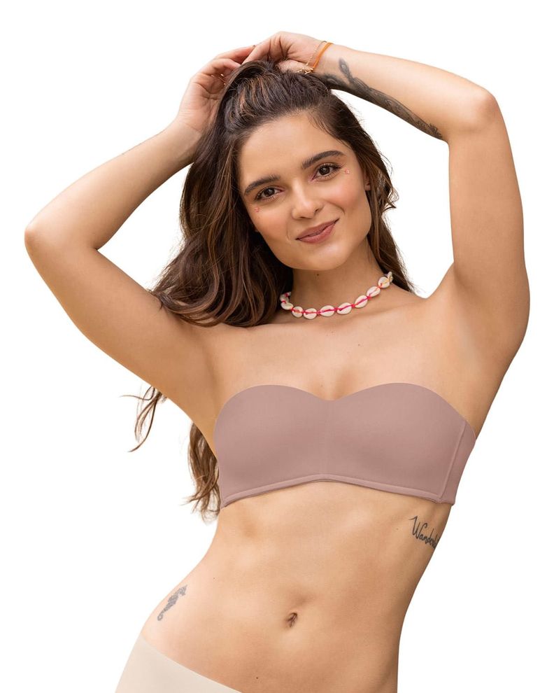 Sostén Strapless 091071 Rosado-0