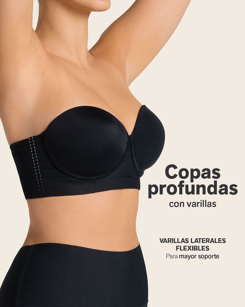 Sostén Strapless 011986 Negro-2