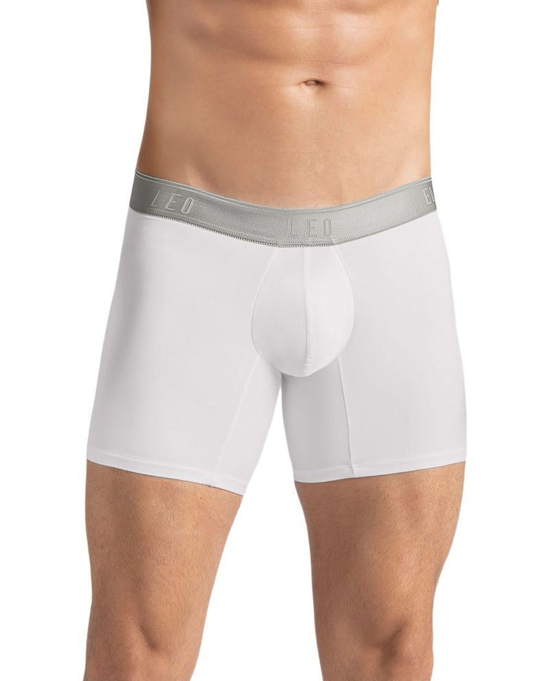 Ropa Interior Masculina Boxer Corto 033328 Blanco-0