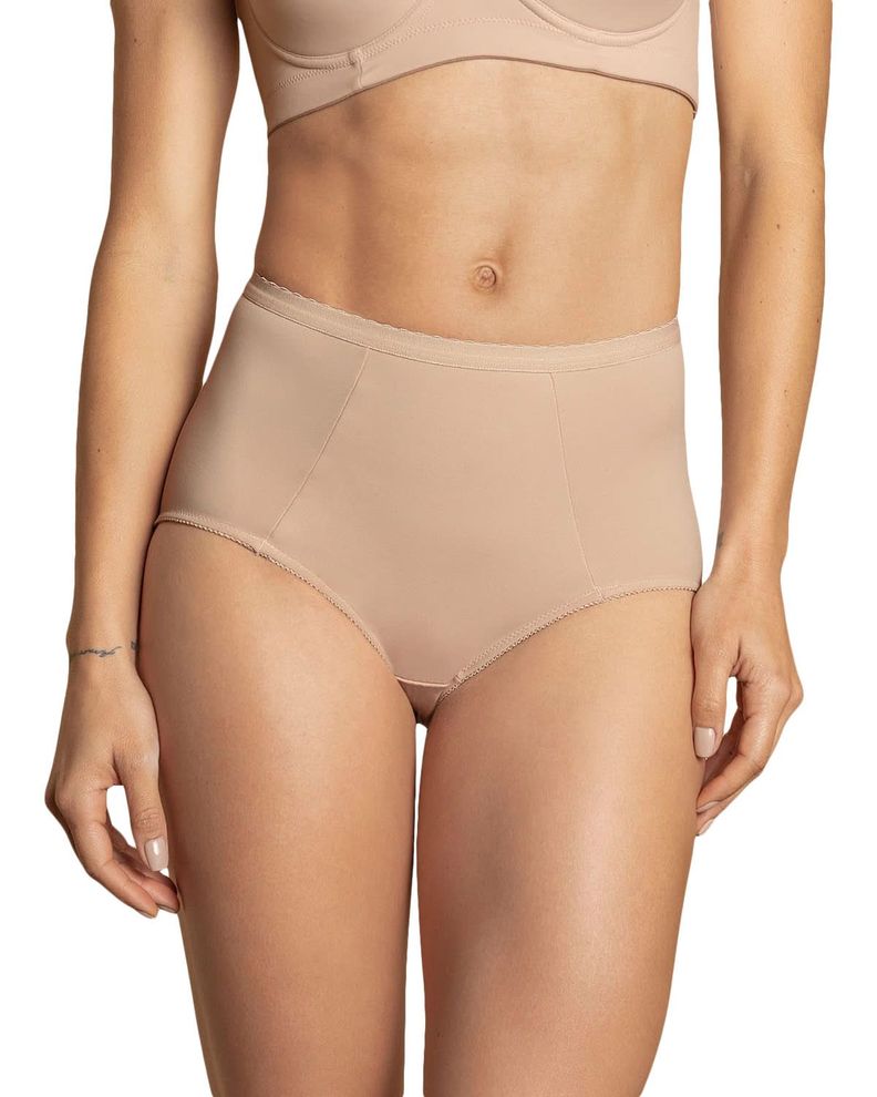 Calzon Clasico de Control Suave con Buena Modelacion 72219 Beige M