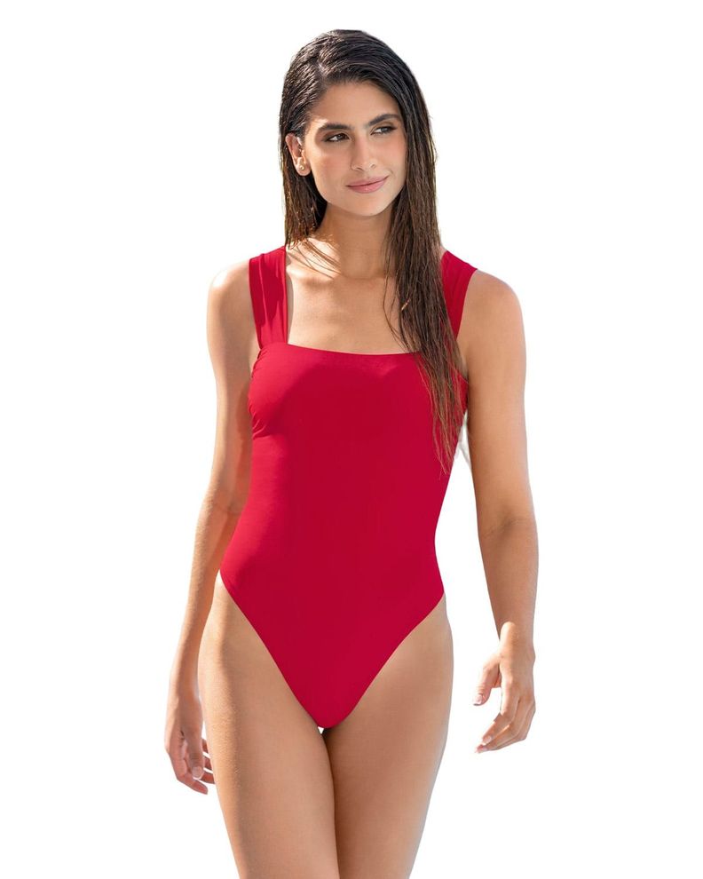 Swimwear Entero 19A143 Rojo-0