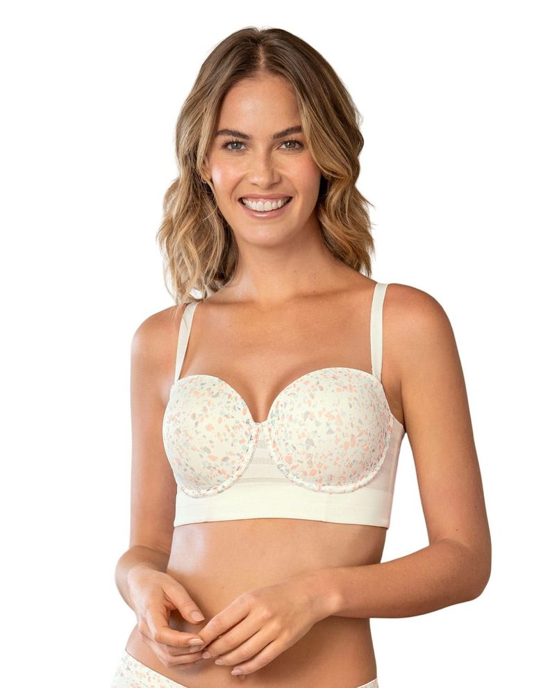 Brasieres Strapless 011986 Crema-0