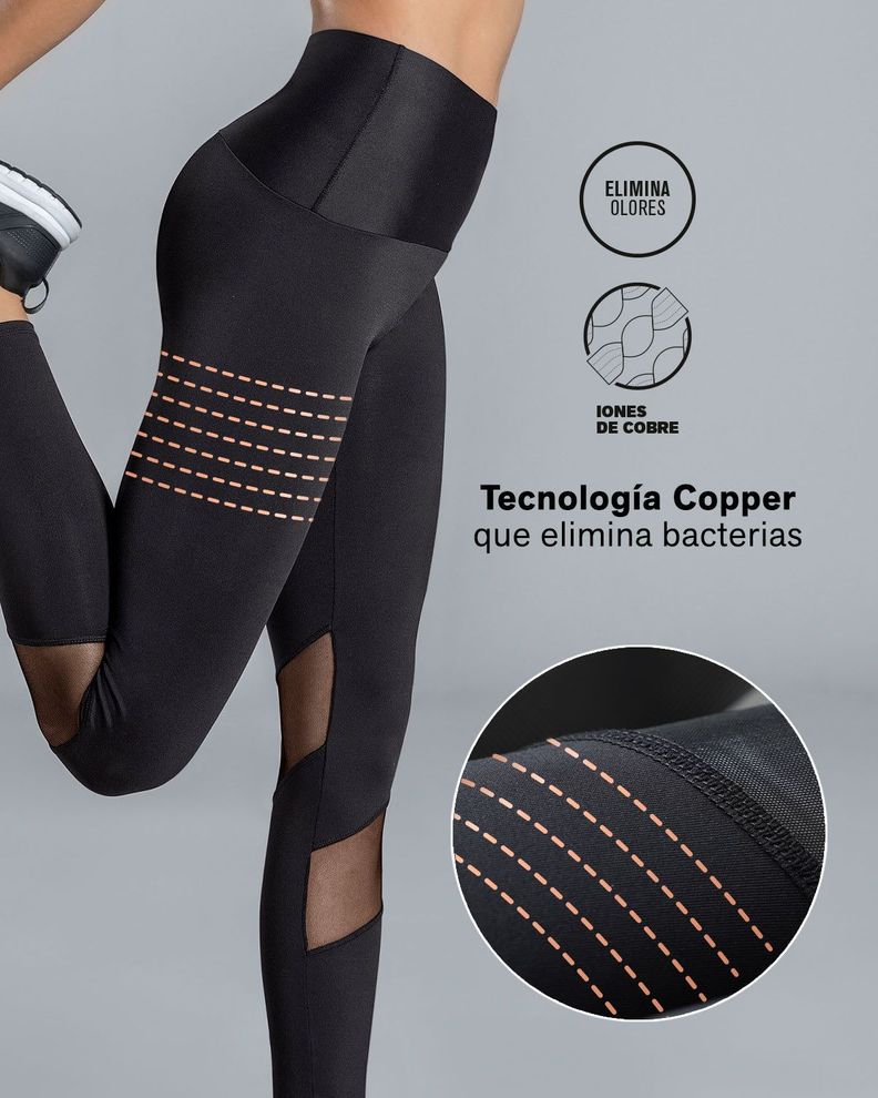 Ropa Deportiva Legging deportivo 195509 Negro-2