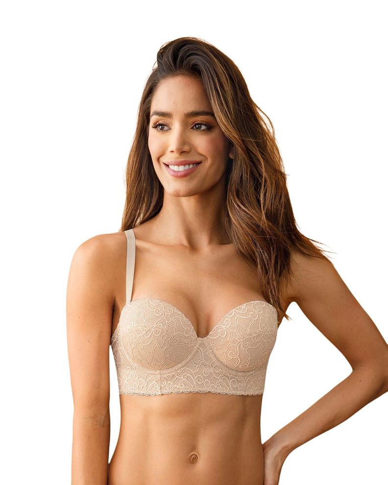 Sostén Realce Medio 71330 Beige-0