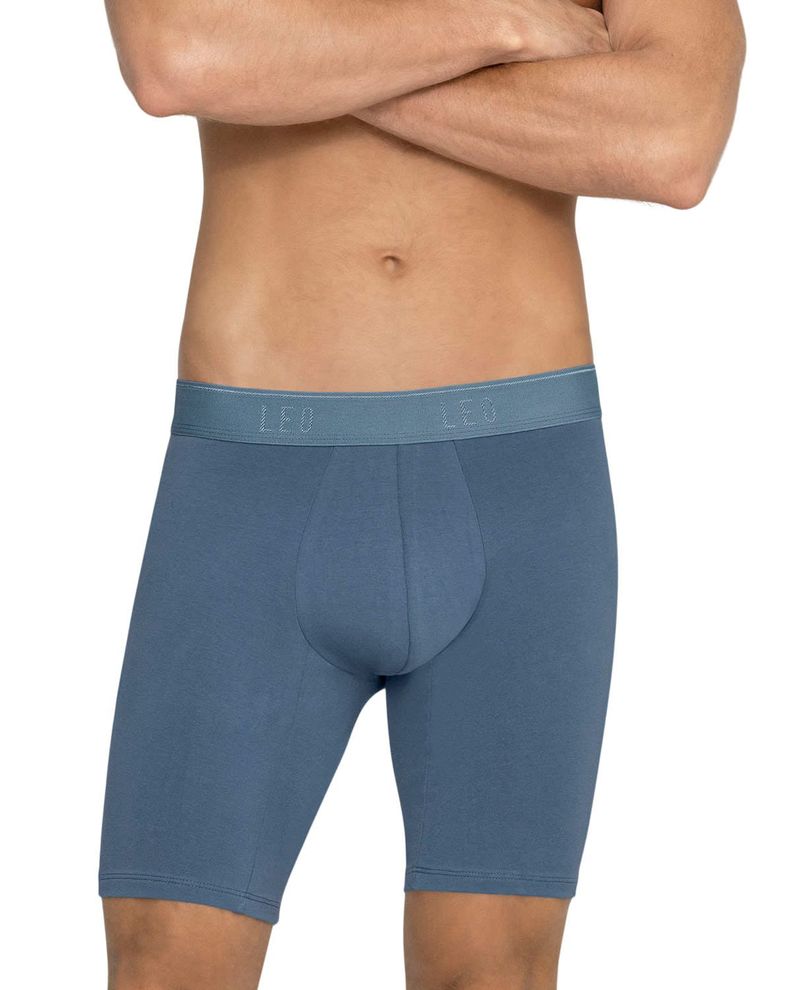 Ropa Interior Masculina Boxer Largo 33253X2 Azul / Verde-0