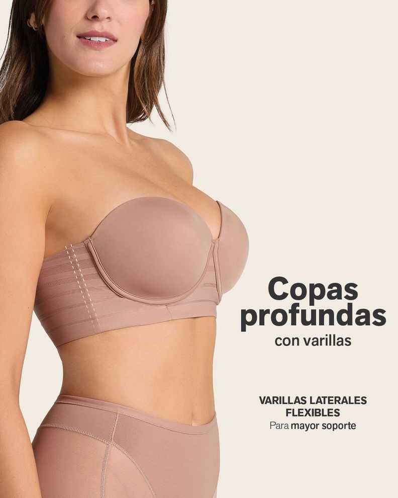 Sostén Strapless 011986 Azul-2