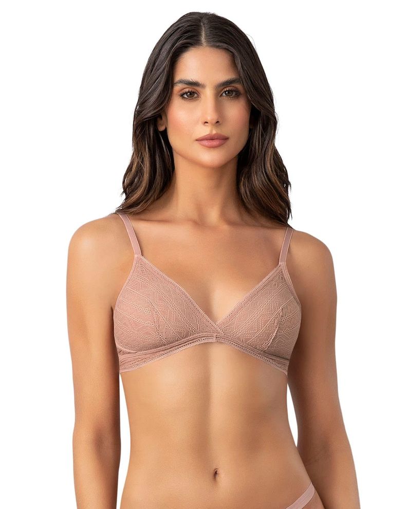 Brasieres Bralette 091143 Rosa Claro-0