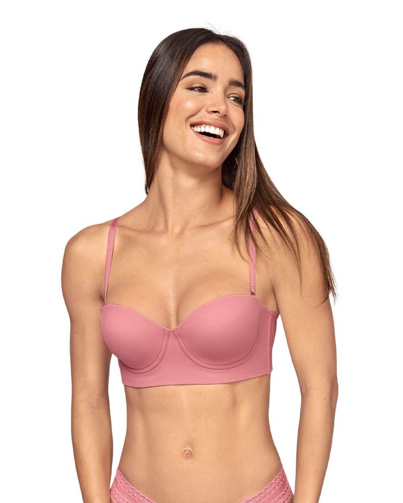 Sostén Realce Medio 71318 Rosado-0
