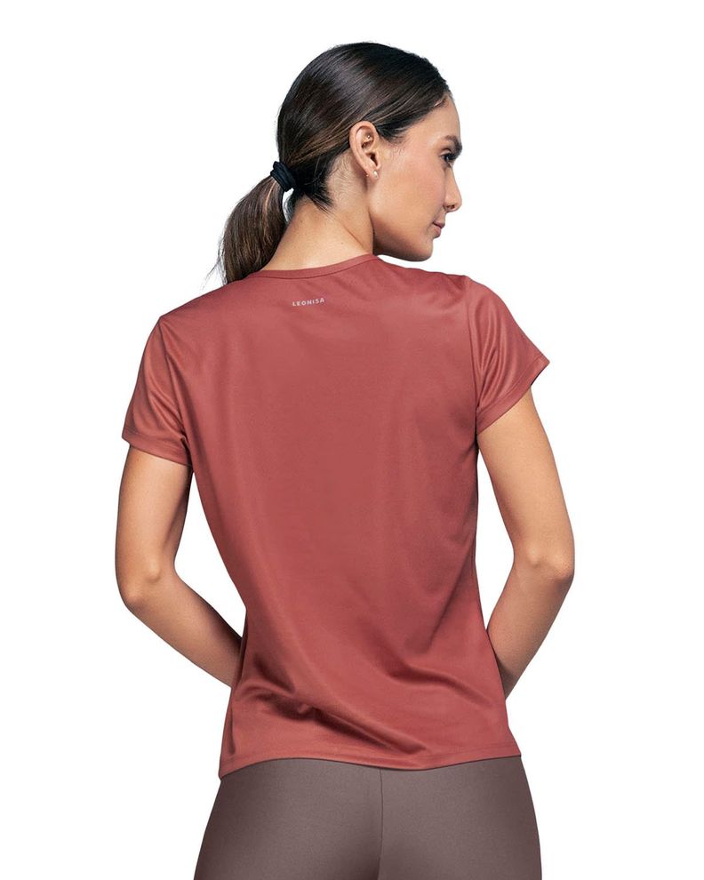 Ropa Deportiva Camiseta 195324 Rosado Medio-1