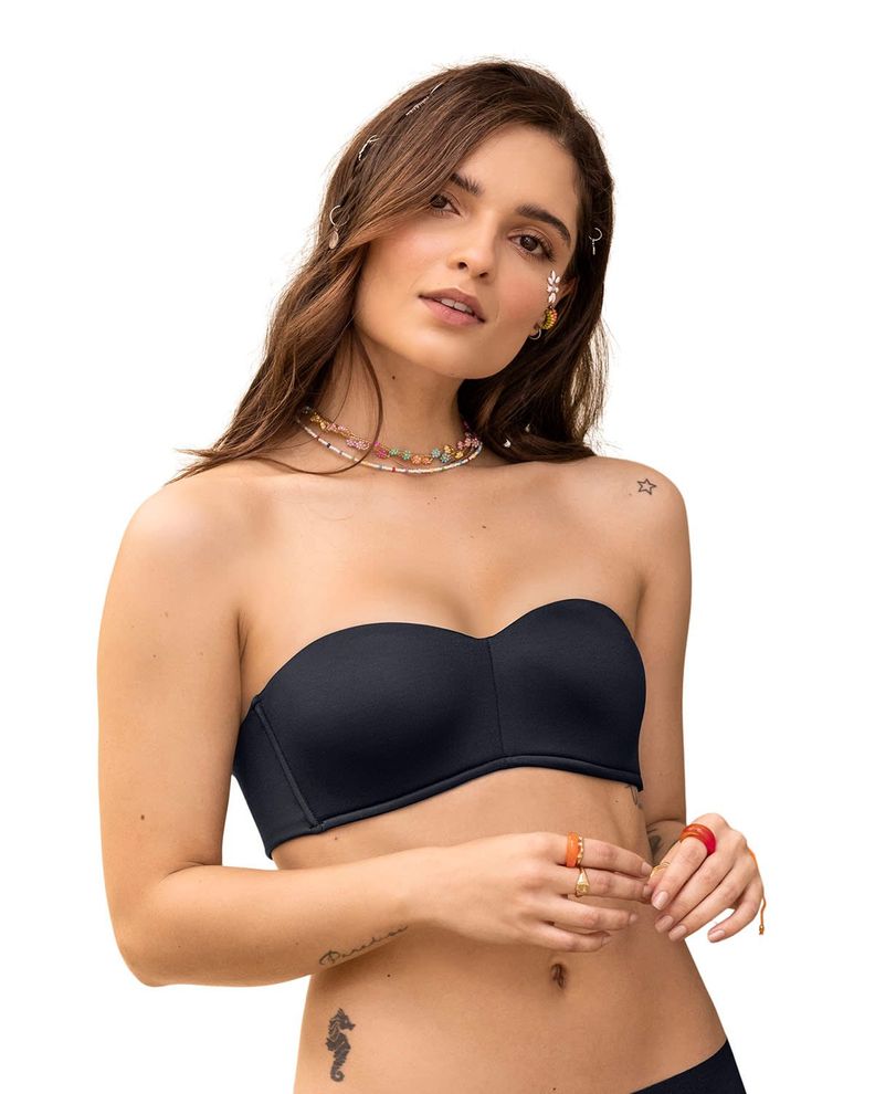 Sostén Strapless 091071 Negro-0