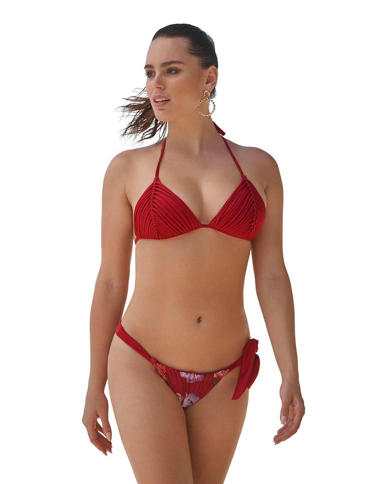 Traje de Baño Bikini 201528N Rojo-0