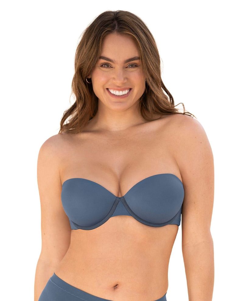 Brasieres Strapless 091075 Azul-0