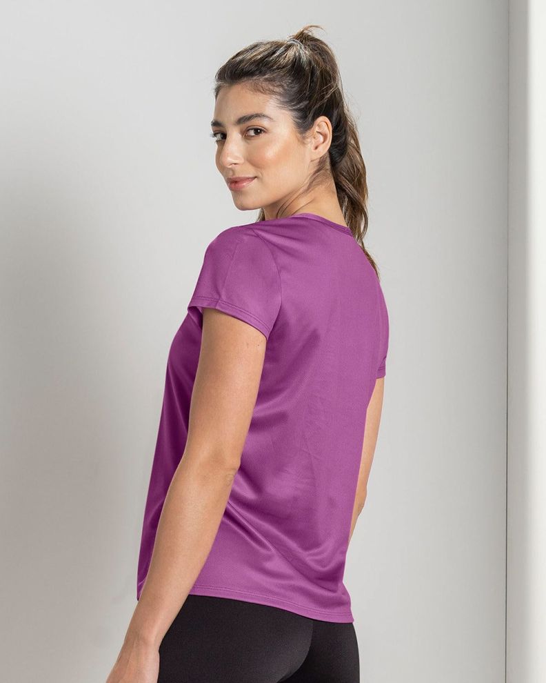 Ropa Deportiva Camiseta 195324 Morado-1