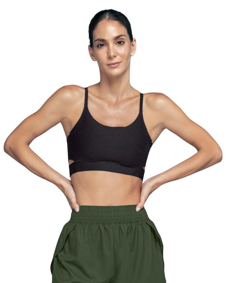Ropa Deportiva Top 19AA12 Negro-0
