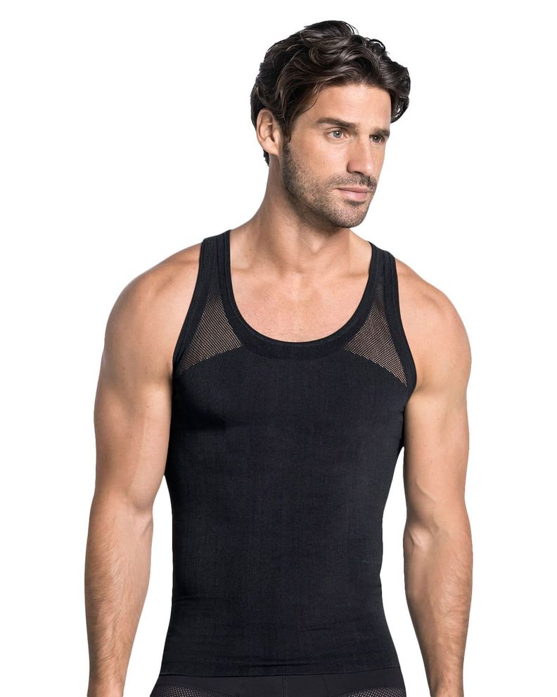 Fajas Masculinas Control de Abdomen 035010 Negro M