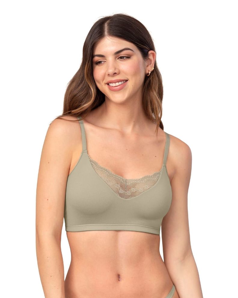 Sostén Bralette 091093 Verde Grisaceo-0