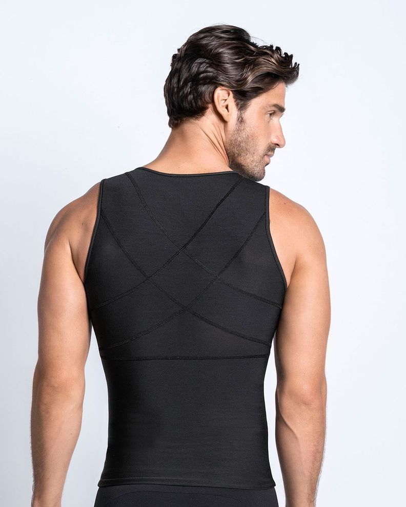Faja Masculina Corrector de postura 035000 Negro-1