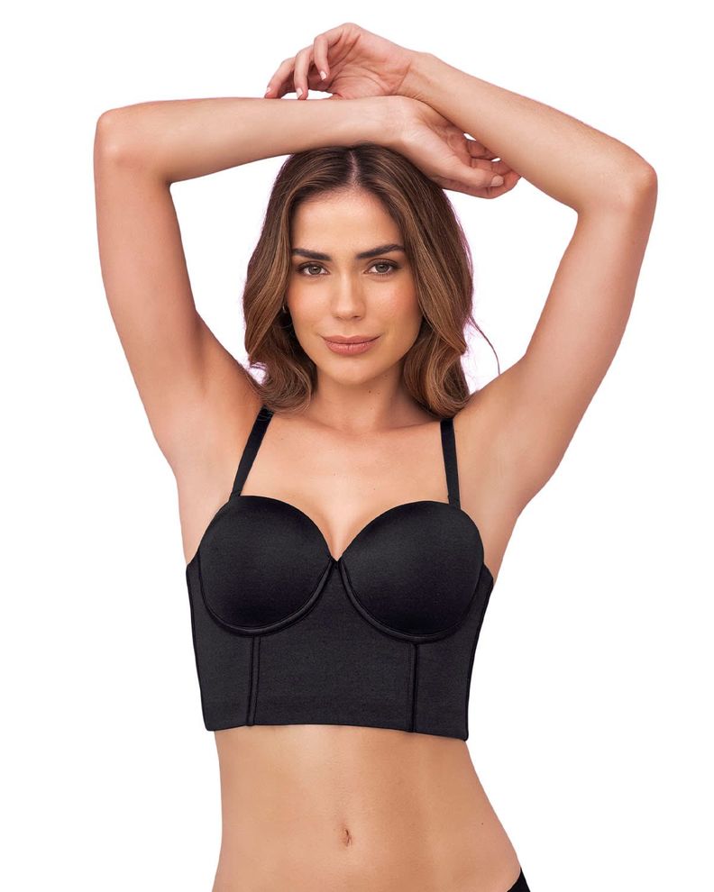 Sostén Strapless 091060 Negro-0