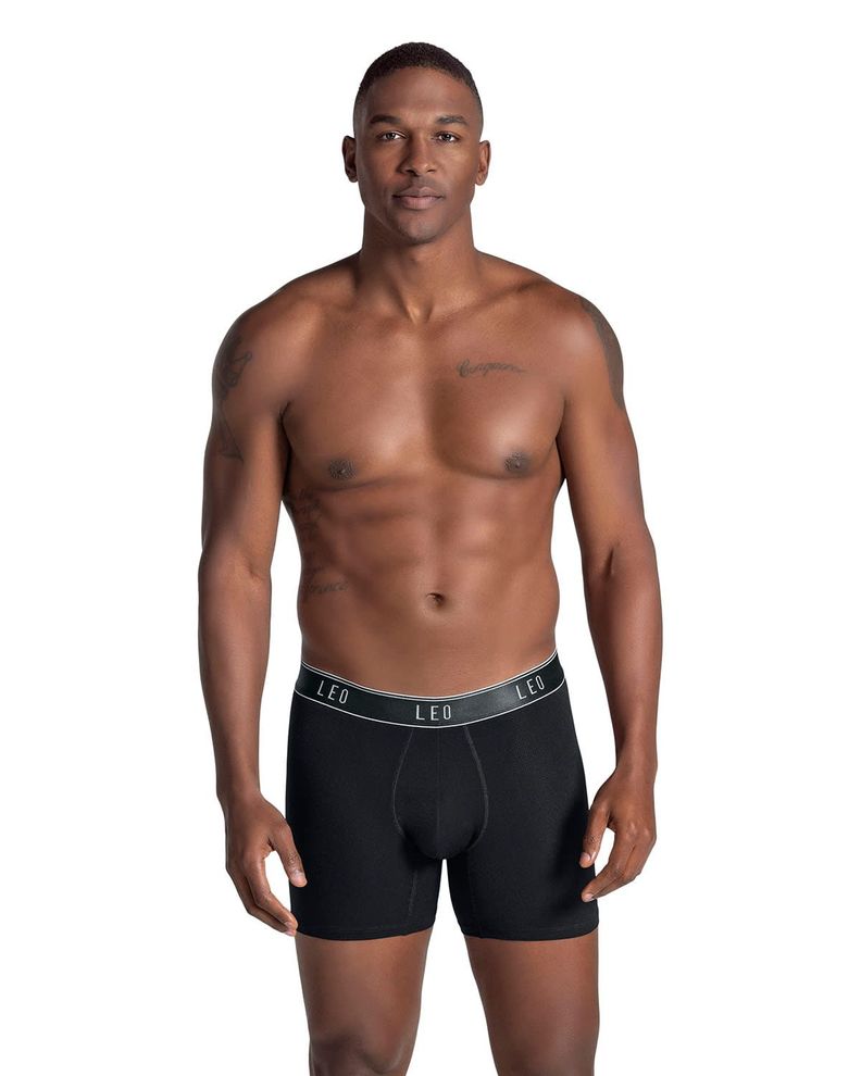 Ropa Interior Masculina Boxer Largo 033300N Negro-0