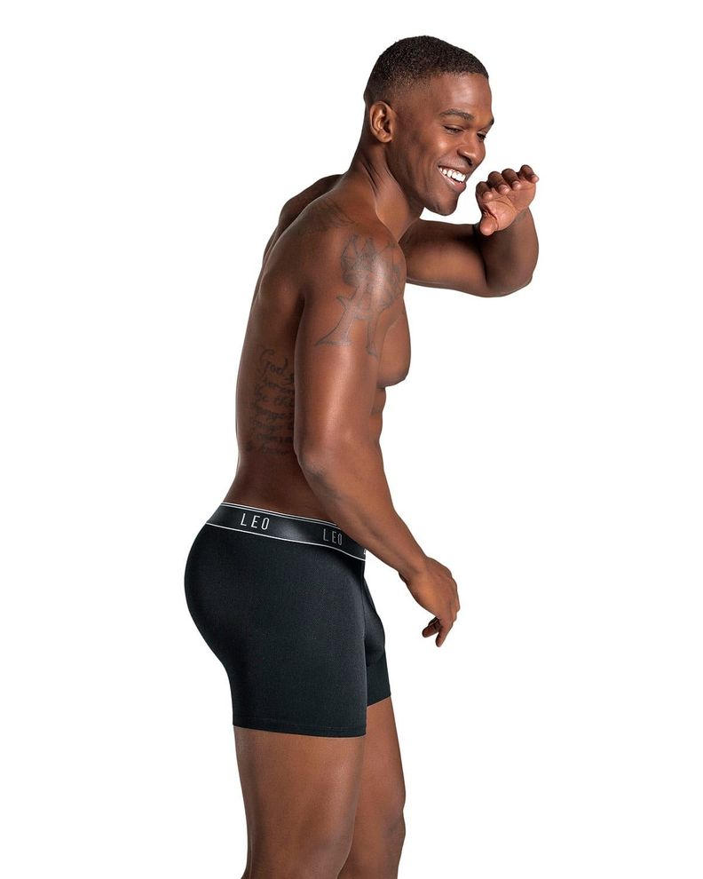 Ropa Interior Masculina Boxer Largo 033300N Negro-1