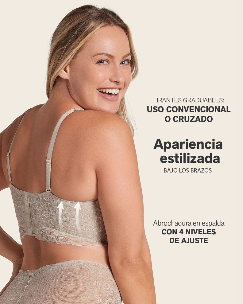 Sostén Strapless 091001 Rosado Medio-2