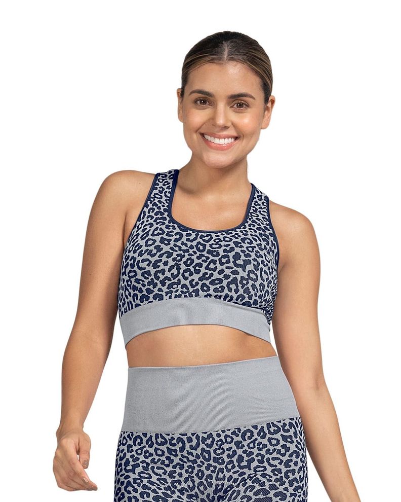 Ropa Deportiva Top 195369 Azul oscuro-0