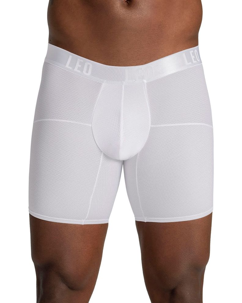 Ropa Interior Masculina Boxer Largo 033300N Blanco-0
