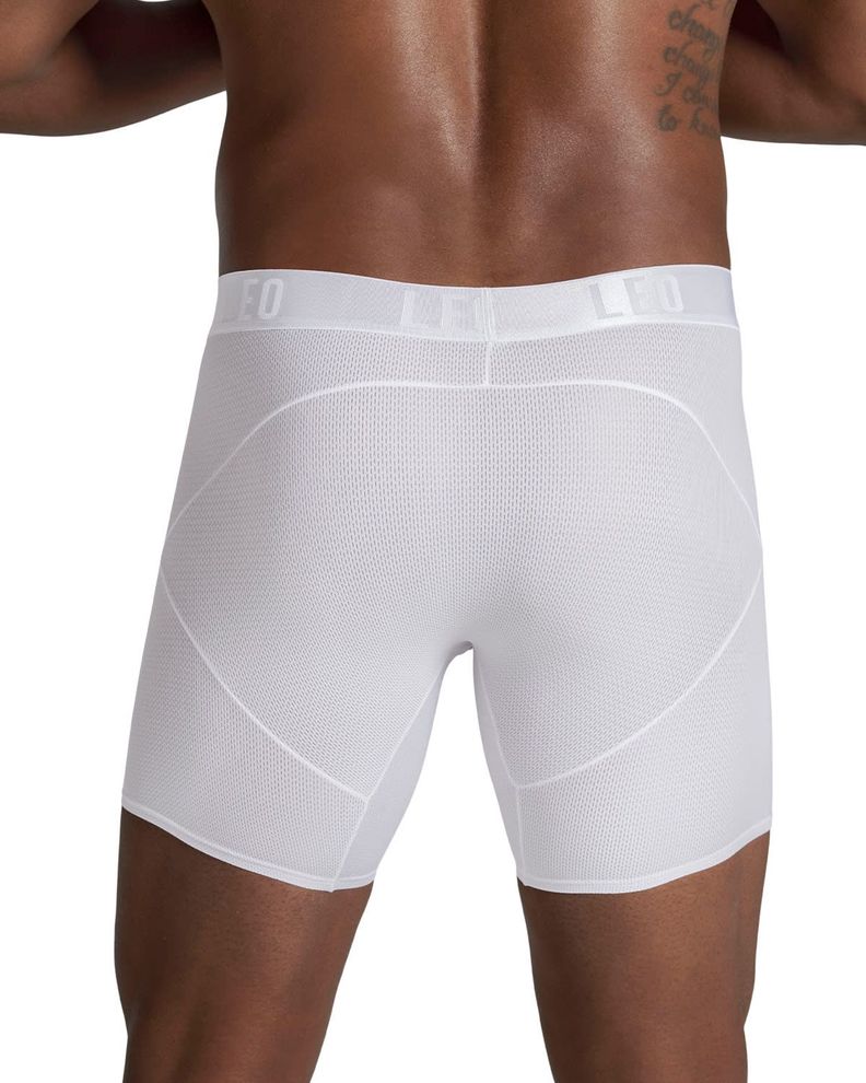 Ropa Interior Masculina Boxer Largo 033300N Blanco-1