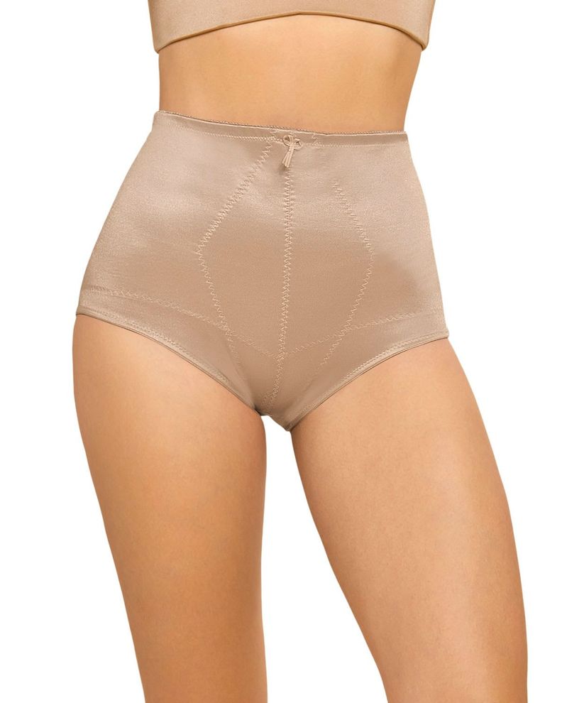 Fajas Panty Control Fuerte 01282 Café CLARO-0
