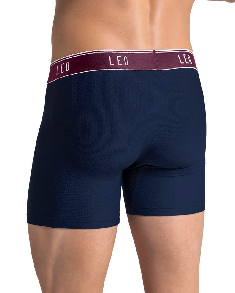 Ropa Interior Masculina Boxer Largo 033300N Azul oscuro-1