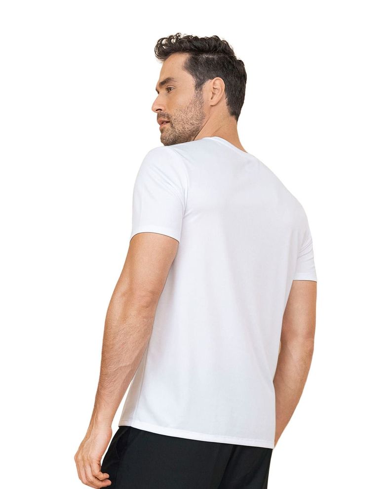 Ropa Deportiva Masculina Camiseta 508007 Blanco-1