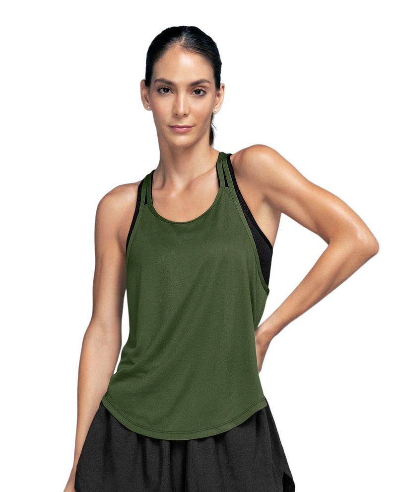 Ropa Deportiva Camiseta 19AA09 Verde-0