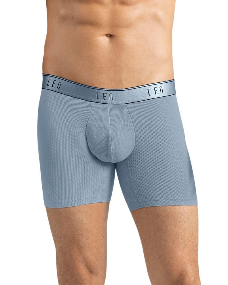 Ropa Interior Masculina Boxer Largo 033300N Azul Claro-0