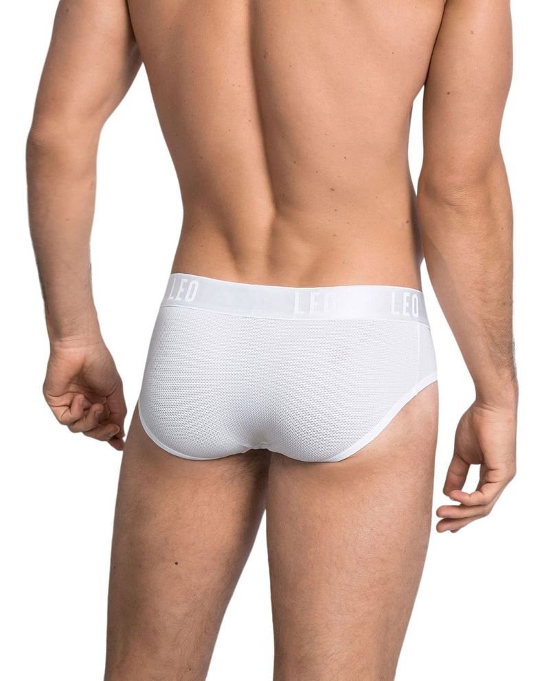Ropa Interior Masculina Boxer Corto 033278N Blanco-1