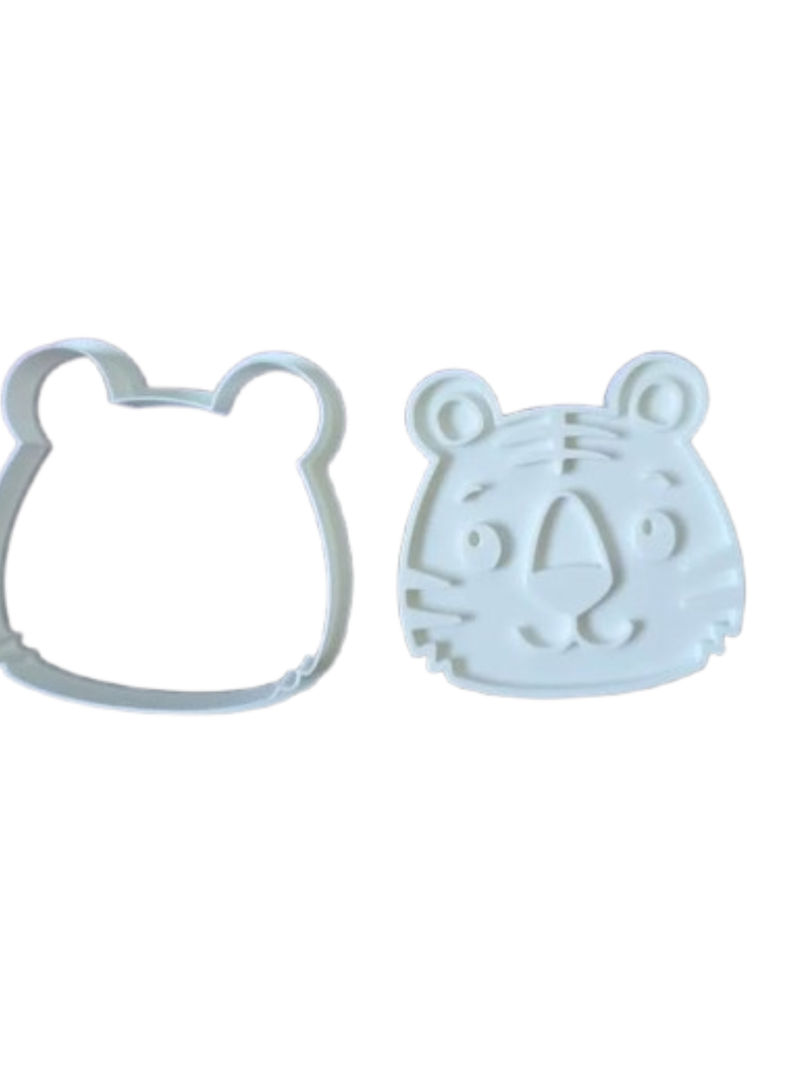 Molde para galletas Rostro Animales - Tigre