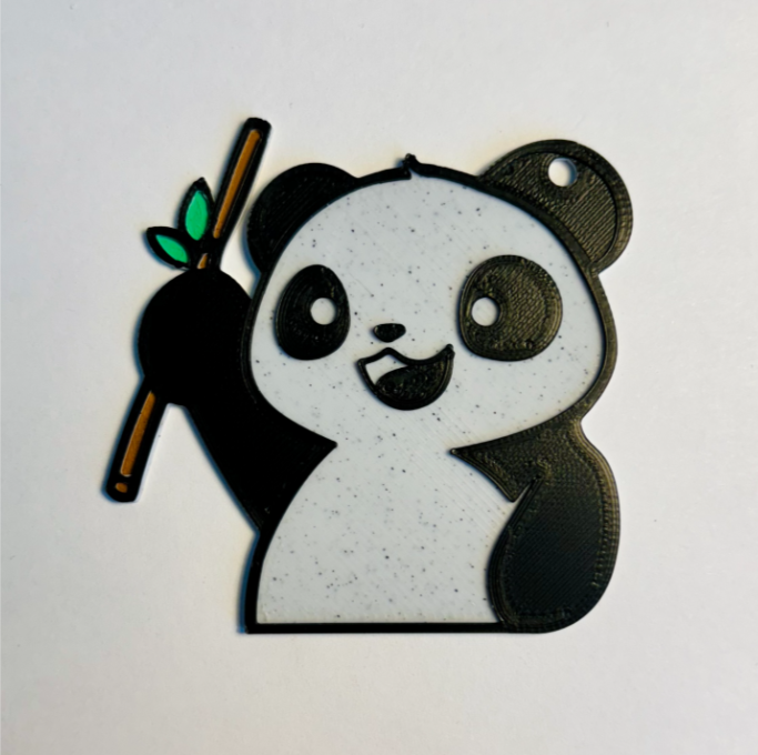 Llavero de Panda Adorable