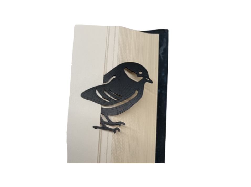Marcapáginas de Pájaro