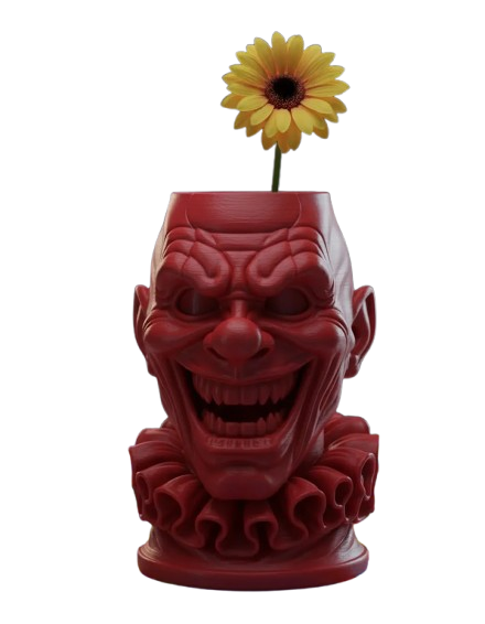 Macetero Payaso de Miedo