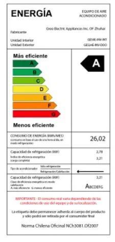AIRE ACONDICIONADO SPLIT 9000 BTU INVERTER ANWO-4