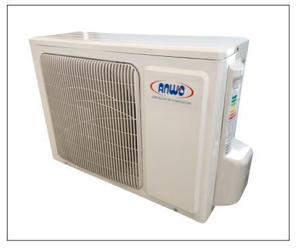 Aire acondicionado tipo split muro de 9000 btu Anwo-1