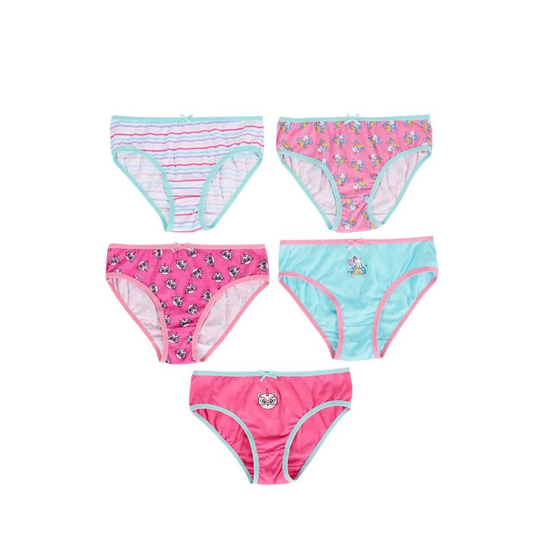 Calzón Niña 5Pack Full Print Rosado Fashion's Park-0