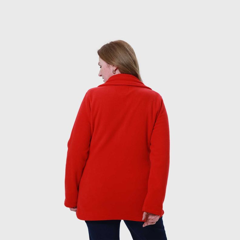 Polar Mujer Básico Rojo-2