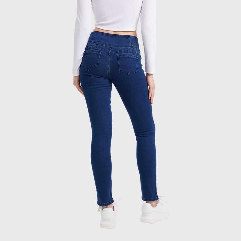 Jeans Mujer Skinny Castilla Azul Oscuro-2