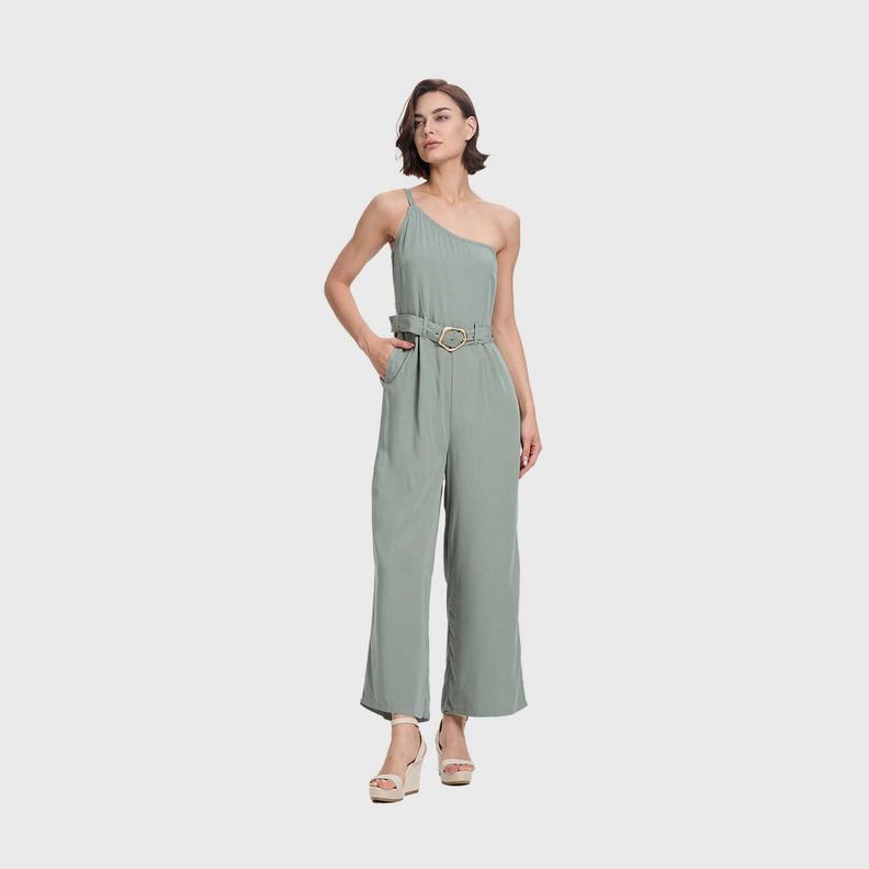 Enterito Mujer Largo Pabilo Verde Musgo Fashion's Park-1