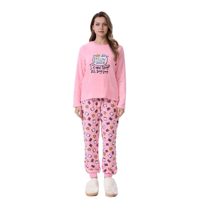 Pijama Mujer Polar Rosa Fashion´s Park-0