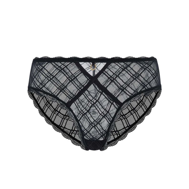 Calzón Mujer Pantaleta Detalle Encaje Ii Blanco Fsp-0