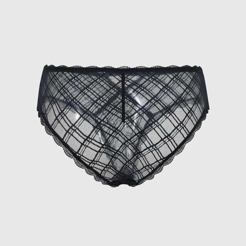 Calzón Mujer Pantaleta Detalle Encaje Ii Blanco Fsp-1